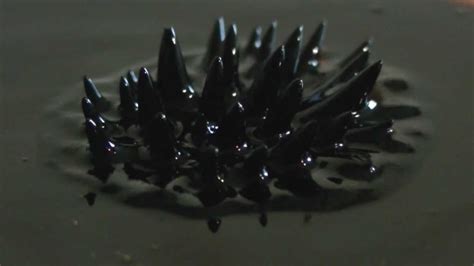 Witchcraft defeated magnetic liquid